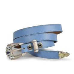 1287 Cinturones Premier Blue Cielo Agua Marina