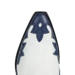 17398 GENE AQUARIOS BLANCO BOX VERDE PINTO -Botas Finas 17398 gene aquarios blanco box verde pinto 445970