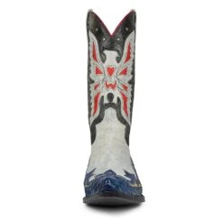 17607P CUERVO BARBADOS BLANCO BARBADOS NEGRO -Botas Finas 17607p cuervo barbados blanco barbados negro 612962