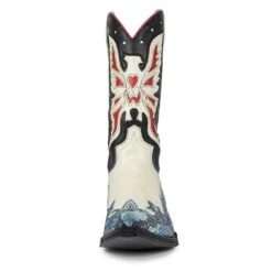 17607P CUERVO SALVAJE AVORIO SALVAJE NEGRO 7 17607P CUERVO SALVAJE AVORIO SALVAJE NEGRO -Botas Finas 17607p cuervo salvaje avorio salvaje negro 369935