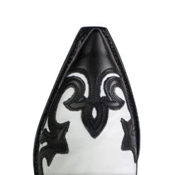 18369 CUERVO GARDUÑA BLANCO SALVAJE NEGRO -Botas Finas 18369 cuervo garduna blanco salvaje negro 203940