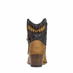 18820SD3 DEBORA-NL BRONCO COGNAC SALVAJE NEGRO -Botas Finas 18820sd3 debora nl bronco cognac salvaje negro 984671