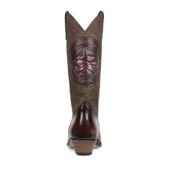 2587 CUERVO FLORENTIC FUCHSIA NOBUK MOKA -Botas Finas 2587 cuervo florentic fuchsia nobuk moka 676720