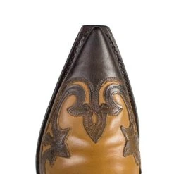 3370 CUERVO BOX BRAS 077 BRITNES FLO MARRON -Botas Finas 3370 cuervo box bras 077 britnes flo marron 964917