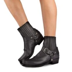 6445 58 Seta Pull Oil Negro -Botas Finas 6445 58 seta pull oil negro 223955