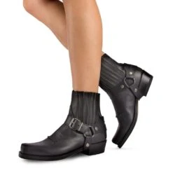 6445 58 Seta Pull Oil Negro -Botas Finas 6445 58 seta pull oil negro 819152