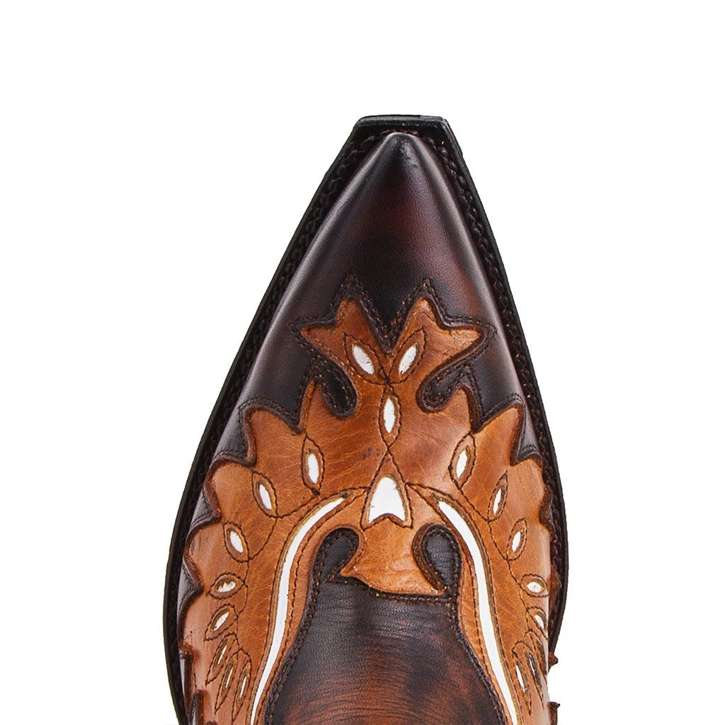 6990 Cuervo Britnes Fl. Marron-Laca Camel 5 6990 Cuervo Britnes Fl. Marron-Laca Camel - Imagen 5