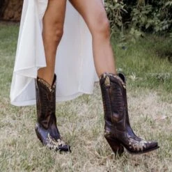 7106P GORCA NATUR ANTIC JACINTO -Botas Finas 7106p gorca natur antic jacinto 437875