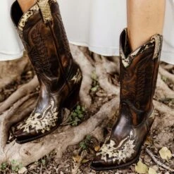 7106P GORCA NATUR ANTIC JACINTO -Botas Finas 7106p gorca natur antic jacinto 470084