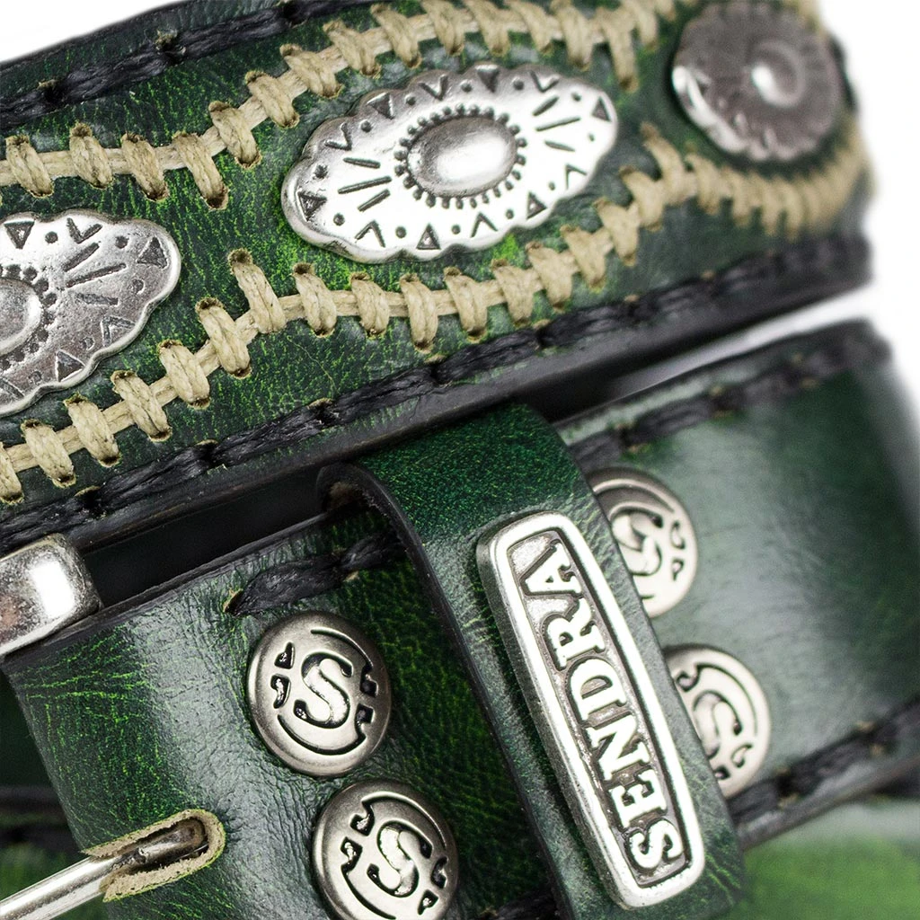 7606 CINTURONES DENVER VERDE 2 7606 CINTURONES DENVER VERDE - Imagen 2