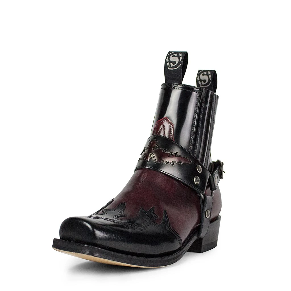 7811 BLUES FLORENTIC NEGRO FLORA ROJO DIRTY 2 7811 BLUES FLORENTIC NEGRO FLORA ROJO DIRTY - Imagen 2