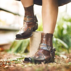 7811 Blues Britnes Fl. Marron-Evolution Tang -Botas Finas 7811 blues brit fl marron evol tang 7