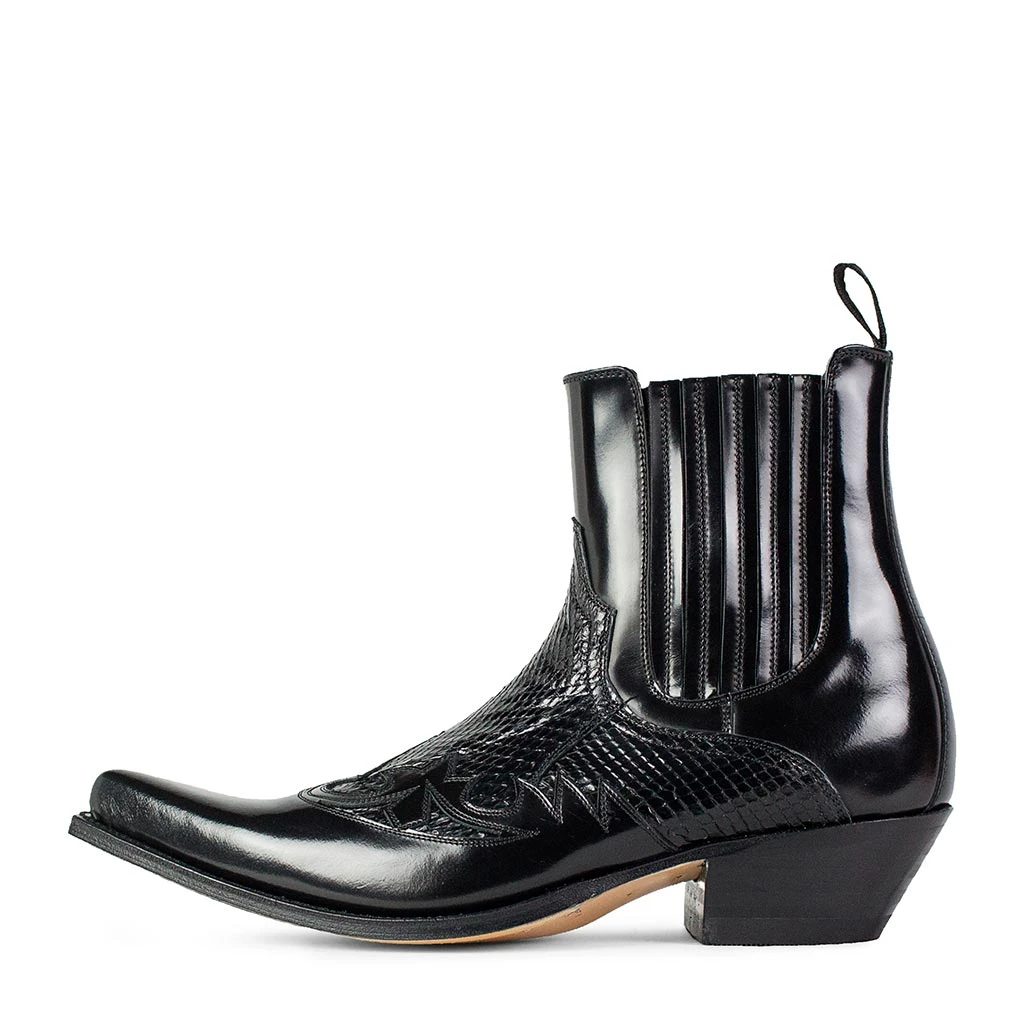 9396P JAVI PITON A/N NEGRO COSTRA BRILLO FLORA NEGRO 1 9396P JAVI PITON A/N NEGRO COSTRA BRILLO FLORA NEGRO