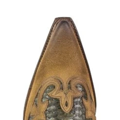 9396P JAVI PITON A/R CURTUS KAKI MATE SERR. VOLEY 158 BIS U/MARRON -Botas Finas 9396p javi piton ar curtus kaki mate serr voley 158 bis umarron 227086