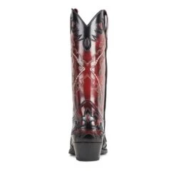 9669 CUERVO FLORA ROJO DIRTY -Botas Finas 9669 cuervo flora rojo dirty 153561