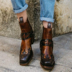 7811 Blues Britnes Fl. Marron-Evolution Tang -Botas Finas base shop Paula 02