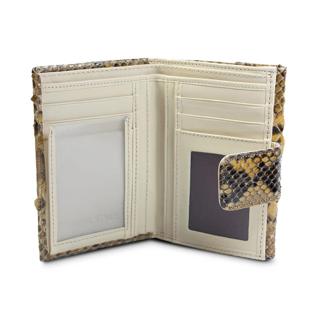 CARTERA 705 PITON BARRIGA PANIZO 2 2 CARTERA 705 PITON BARRIGA PANIZO 2 - Imagen 2