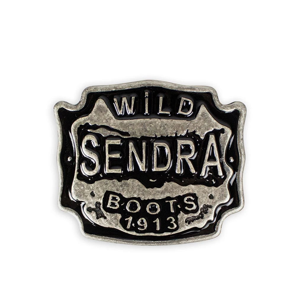 HEBILLA WILD SENDRA 2497 PLATA MATE BLACK 1 HEBILLA WILD SENDRA 2497 PLATA MATE BLACK