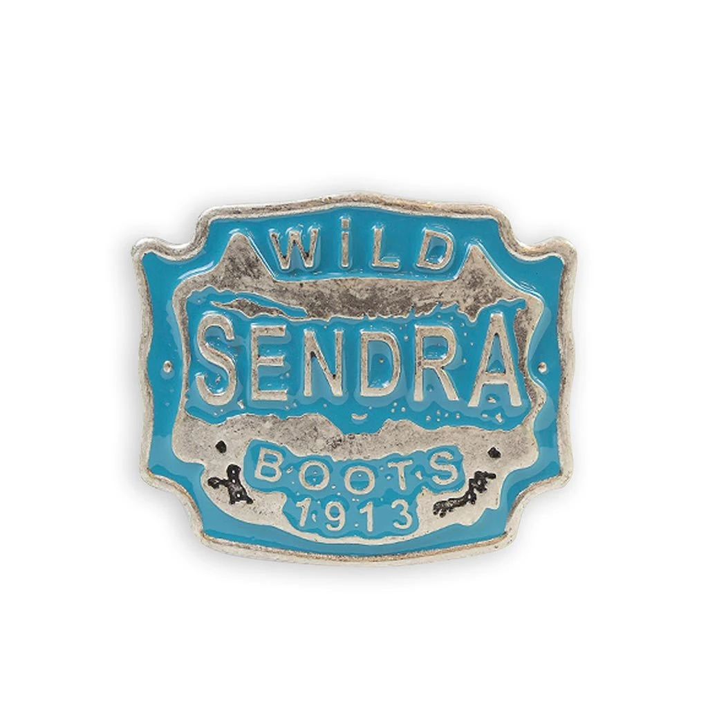 HEBILLA WILD SENDRA 2497 PLATA MATE TURQUESA 1 HEBILLA WILD SENDRA 2497 PLATA MATE TURQUESA