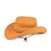 SOMBRERO FLOR NARANJA