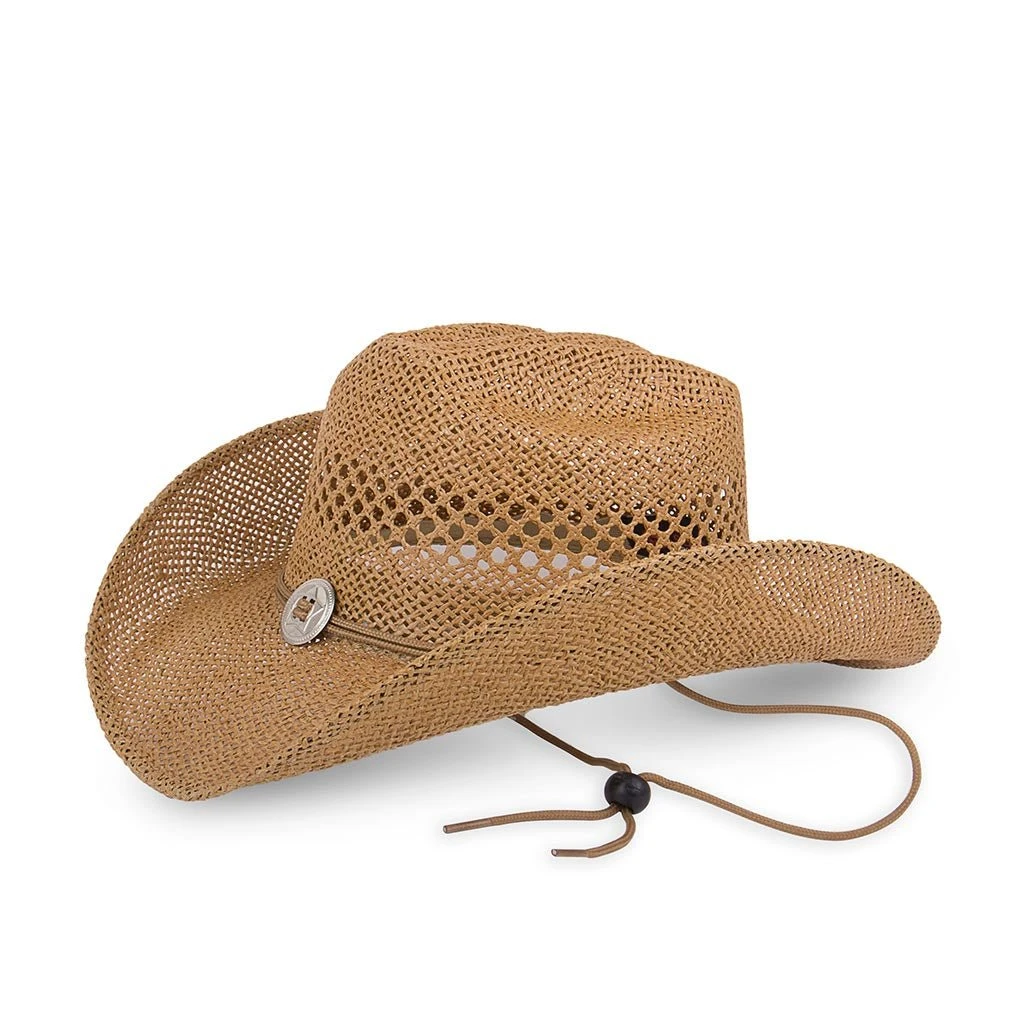 Sombrero Flor Tostado 2 Sombrero Flor Tostado - Imagen 2